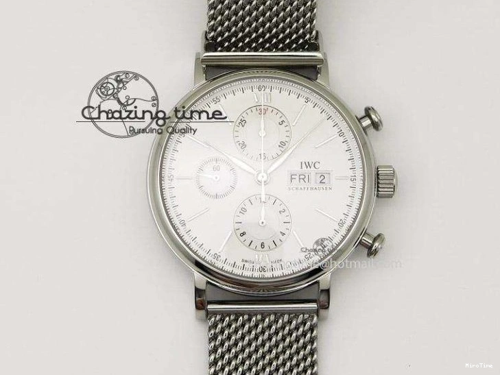 MIROTIME 0202 Popular Big Pilot Real PR IW502706 RG YLF 1:1 Best Edition Brown Dial On Calfskin Strap A 7223